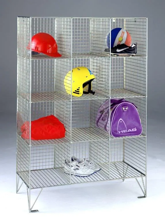 Wire Mesh Personal Effects Lockers